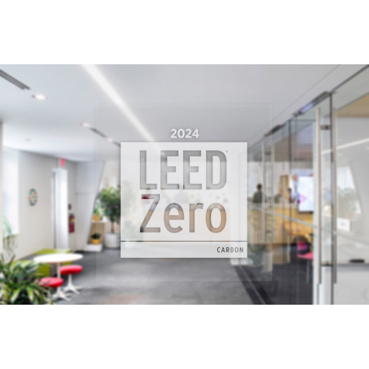 LEED ZERO CARBON – Translucent Sticker