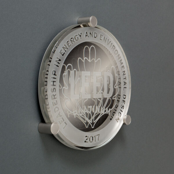 Platinum Gilded Type B for 8" & 16" Round Plaques - Image 2