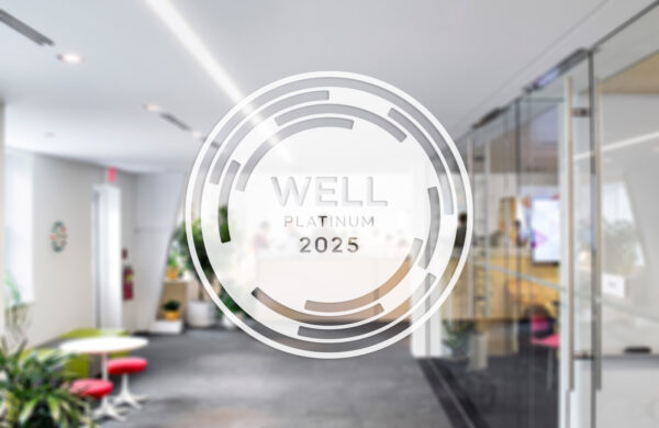 WELL Seal-White Translucent Sticker