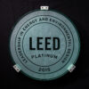 Braille LEED Glass Plaque - Image 3