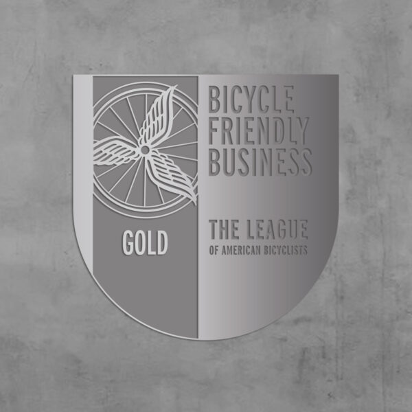 BICYCLE FRIENDLY AMERICA - ALUMINUM WALL PLAQUE