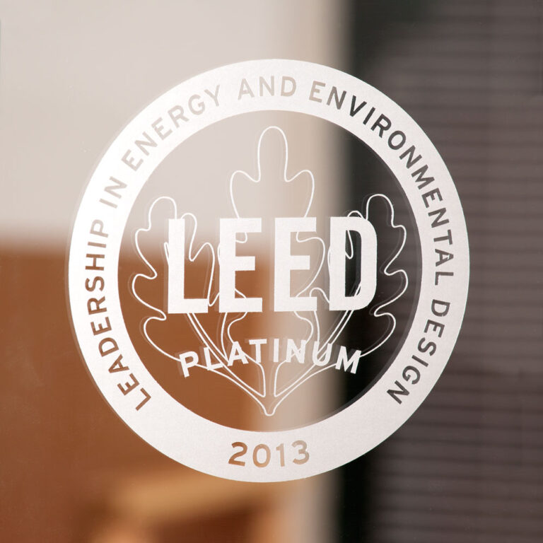 Translucent Sticker – Green Plaque