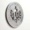 Polished Water Jet Cut Aluminum - Clear Coated - Image 2