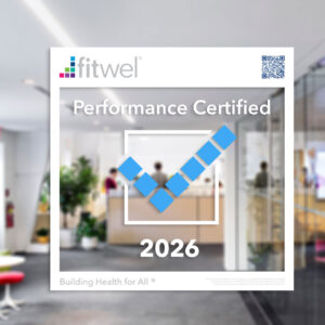 Fitwel Performance Certified Sticker
