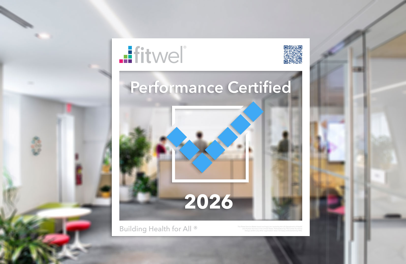 Fitwel Performance Certified Sticker