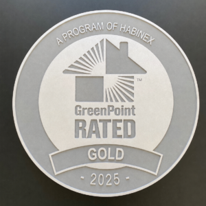 GreenPoint Rated Aluminum Plaque